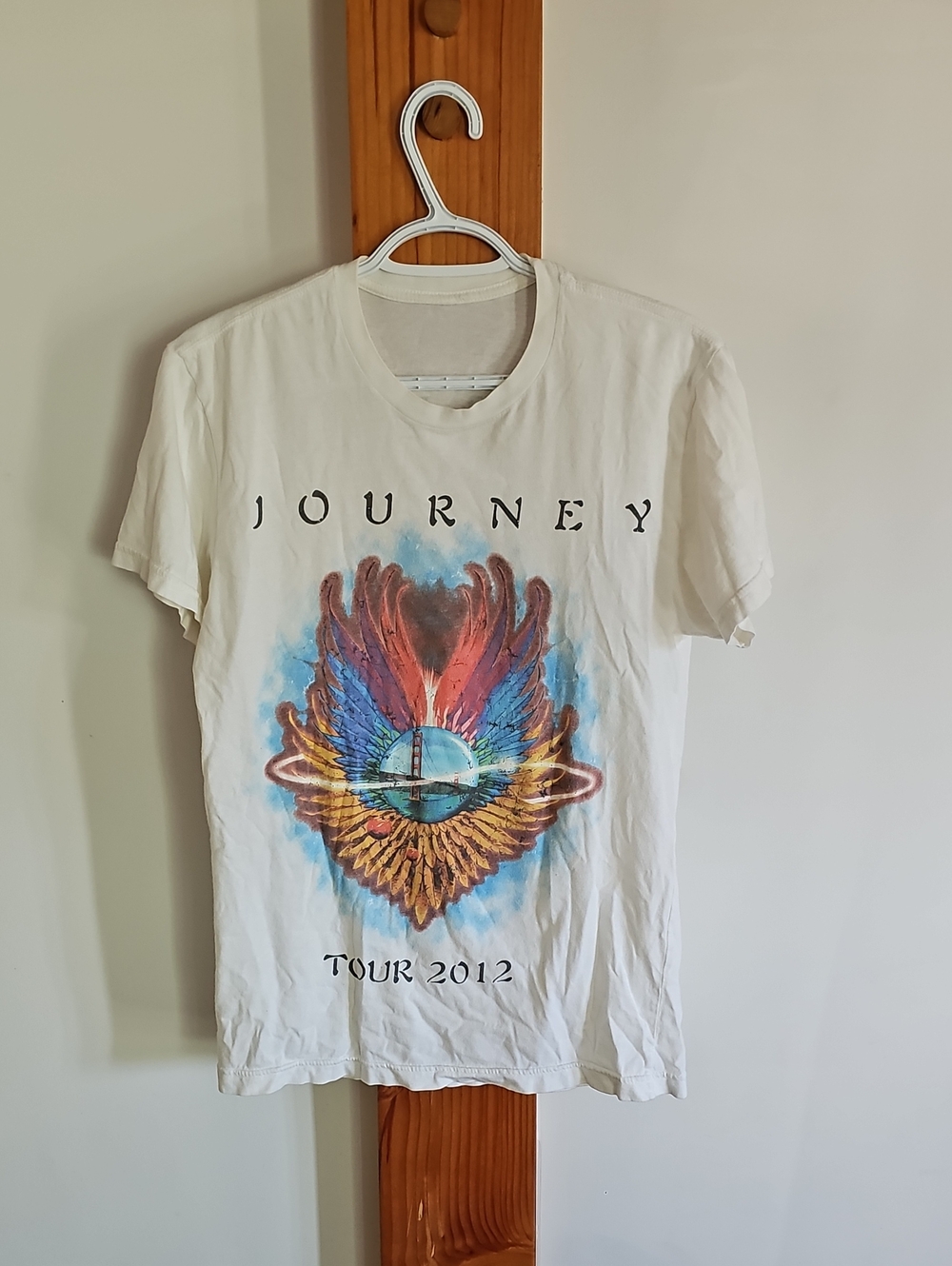 Journey Band Tour 2012 Graphic Tee - White